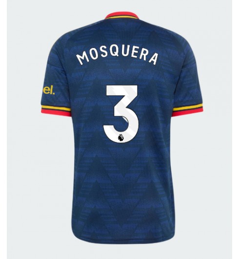 Arsenal Cristhian Mosquera #3 Venkovní Dres 2026-27 Krátký Rukáv Arsenal Cristhian Mosquera #3 Venkovní Dres 2026-27 Krátký Rukáv